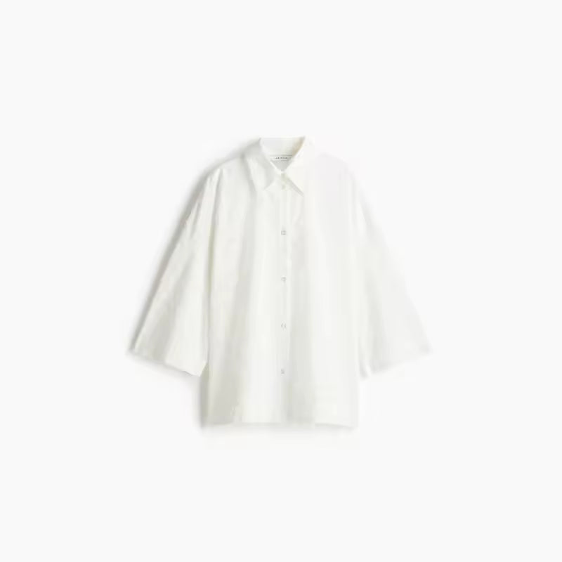 Elegant white women's two piece outfit