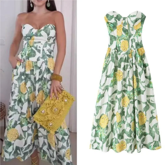 Elegant Off-Shoulder Summer Dress