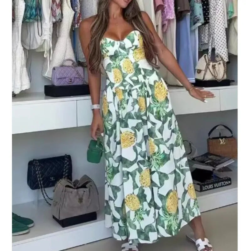 Elegant Off-Shoulder Summer Dress